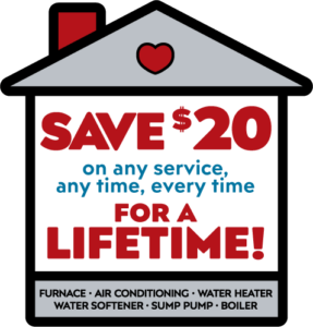 Save $20 on any service, any time, every time for a lifetime!